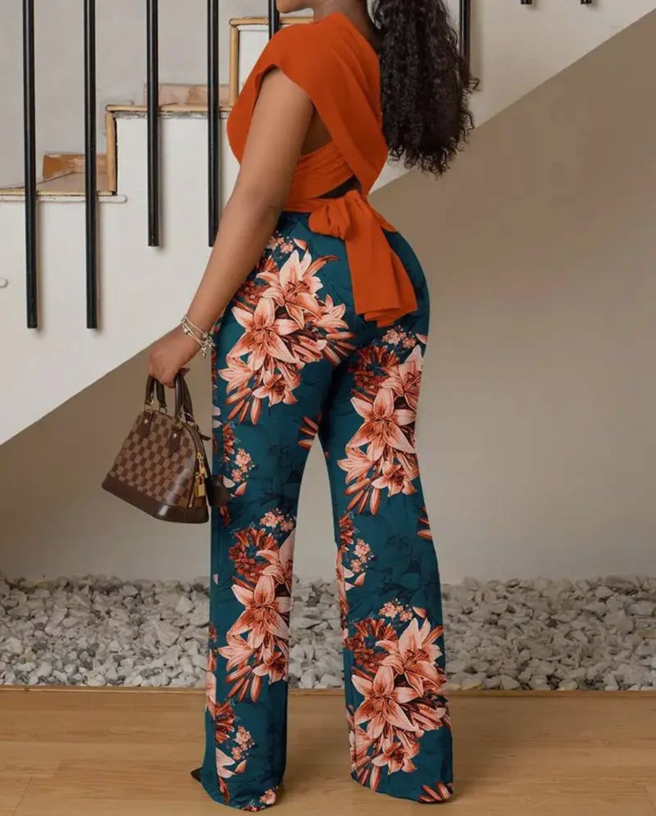 Cross Tie Top Jumper